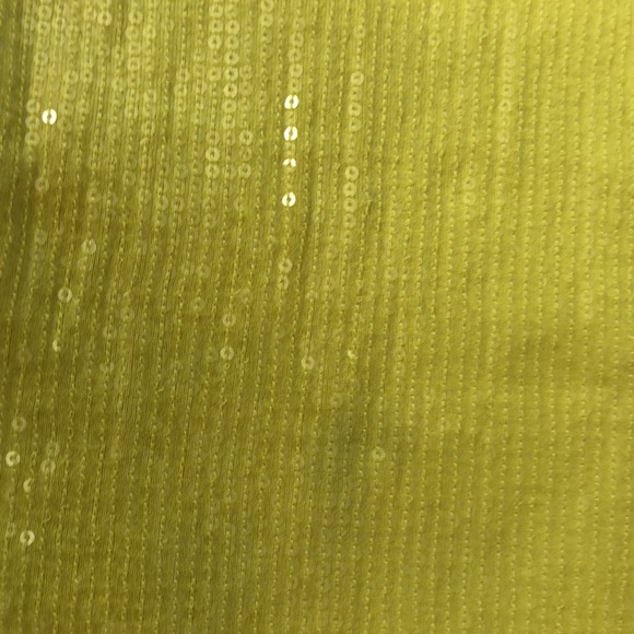 Express yellow/green sparkly tank - Picture 4 of 4